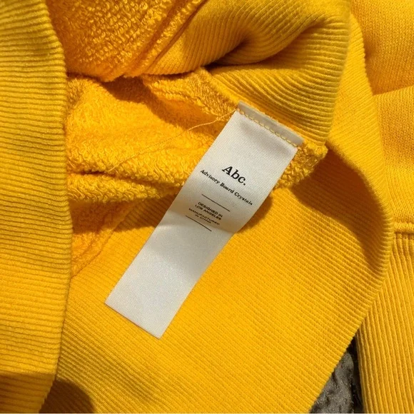 Advisory Board Crystals Swarovski Yellow Hoodie with Silver Accents - Picture 8 of 8
